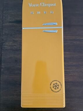 Veuve Clicquot Smeg Yellow Champagne Cooler